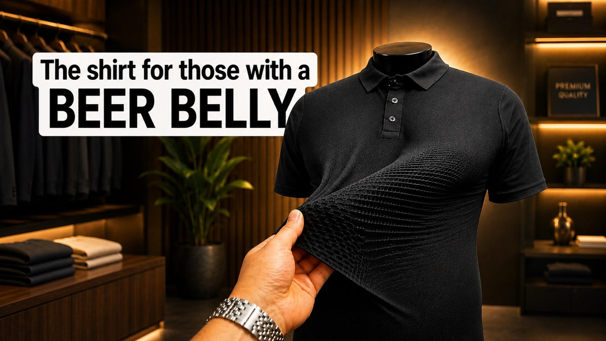 5 Ways The Beer Belly Polo Hides a Gut, Stays Put All Day & Never Rides Up