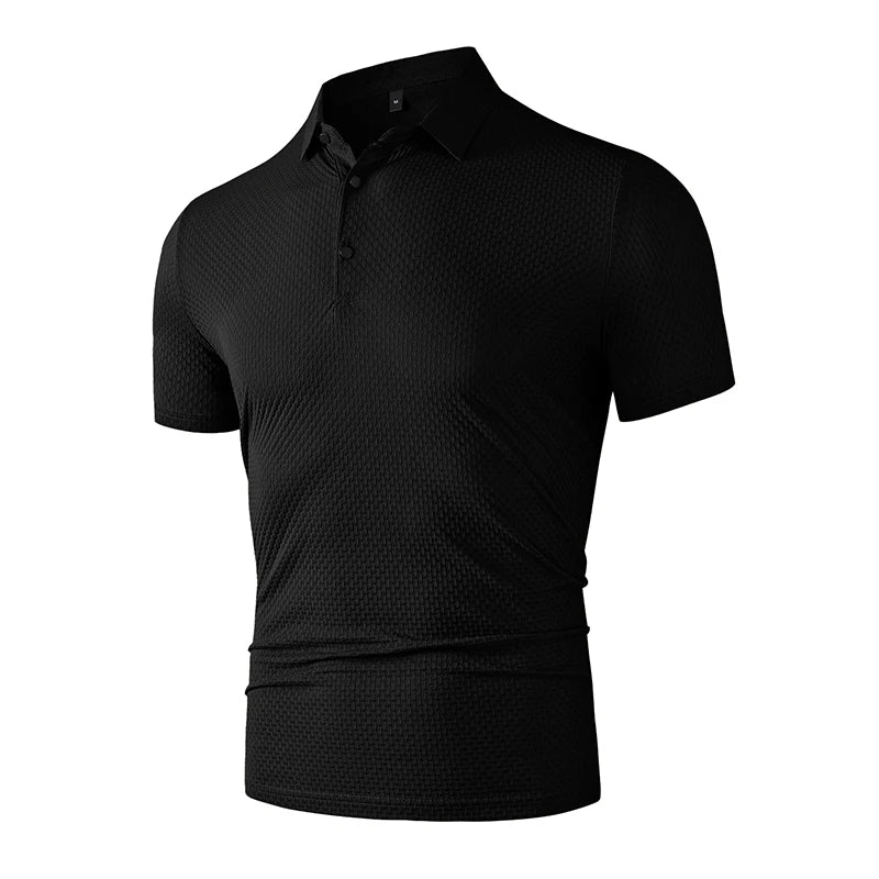 Marlowe & Co Beer Belly Polo - Men's Stretch Polo Shirt, Longer Torso & Untucked Fit