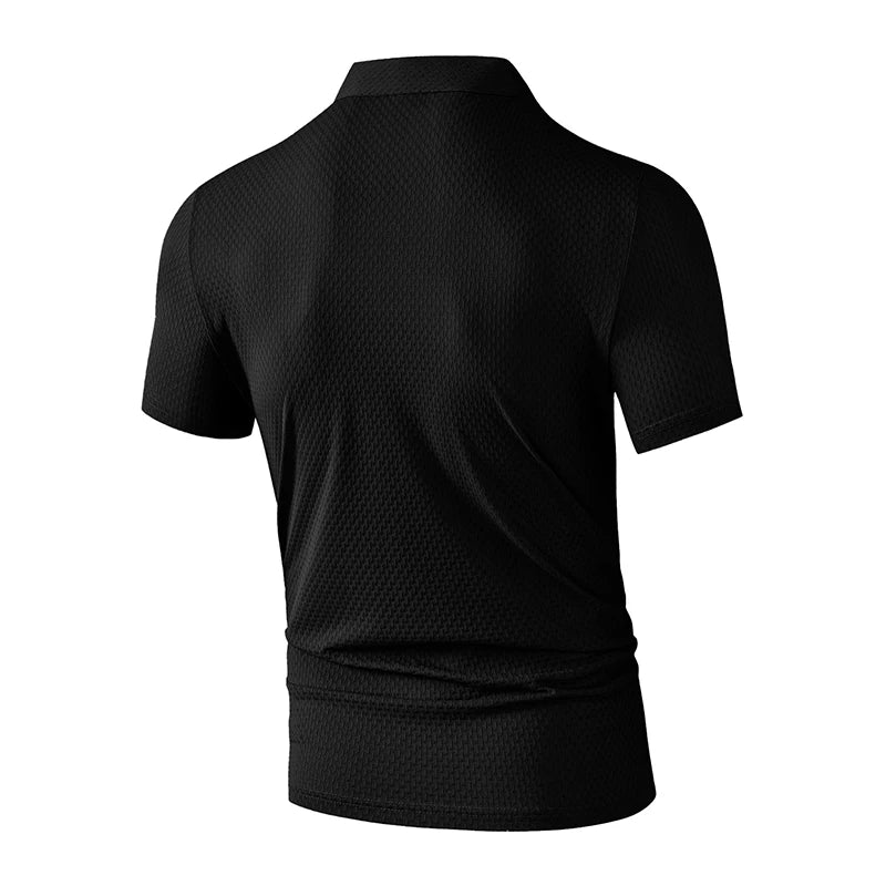 Marlowe & Co Beer Belly Polo - Men's Stretch Polo Shirt, Longer Torso & Untucked Fit