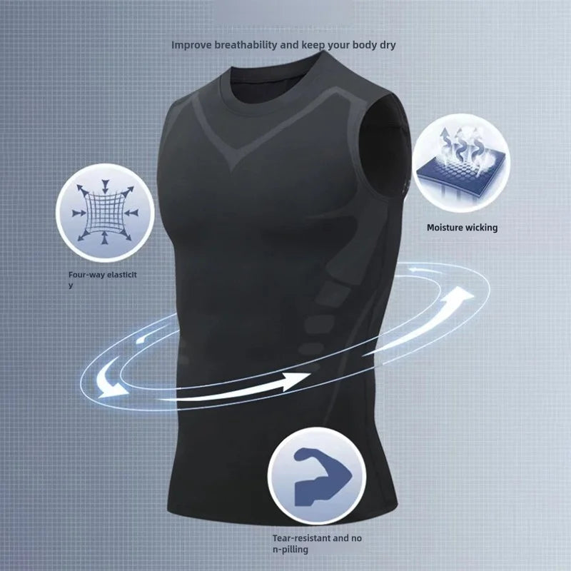 Men's Compression Tank Top | Shape & Support